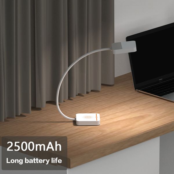 

brelong led eye protection table lamp usb light creative touch dimming multi-function charging night light 1 pc