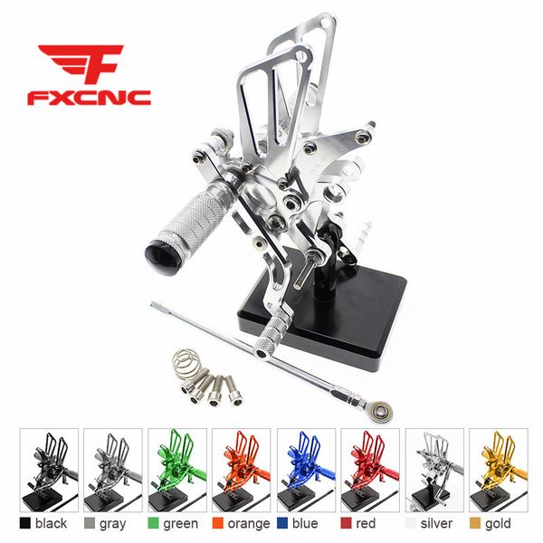 

for benelli bn600 bj600 tnt600 2010-2012 aluminum cnc adjustable motorcycle rider rear sets rearset footrest foot pegs pedals