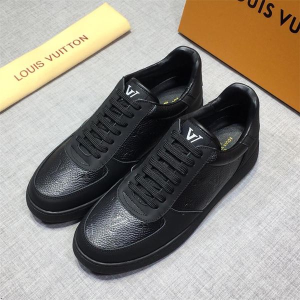 

19fw мђжин ол обђв 2019 мода плоной ве мђжкие вђлканизиѬованне боинки, б, Black