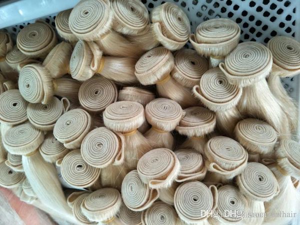 

elibess марка цветные перуанские человеческие волосы 3 связка straight 3шт wave связки 613 blonde hair extension promotion бразильских волос, Black