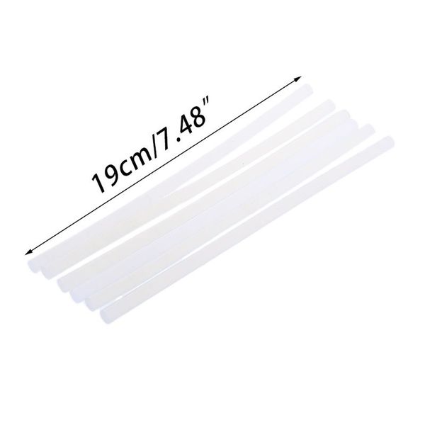

new 6pcs 7mm melt glue sticks for electric glue gun album repair craft e65b