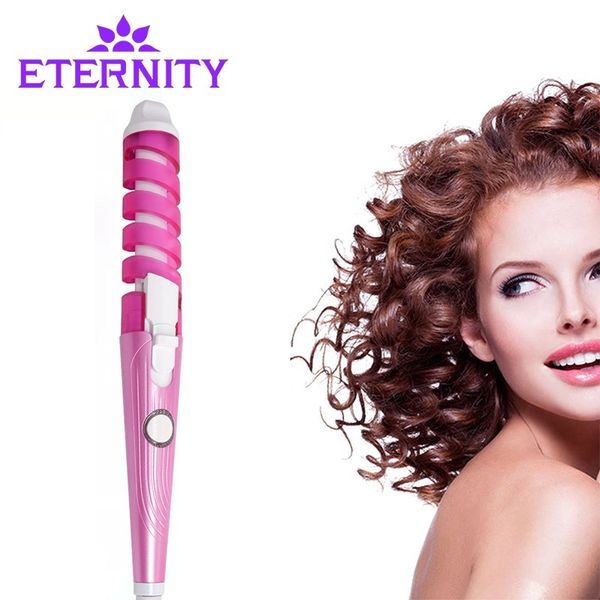 

electric magic hair styling tool rizador hair curler roller monofunctional spiral curling iron wand curl styler nhc-8558