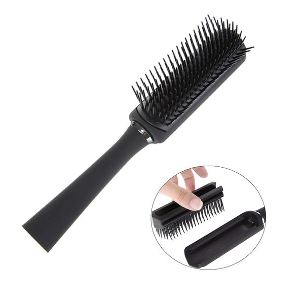 

3 шт pro салон волос щетка съемная распутывающая расческа против выпадения парикмахерская парикмахерские массаж головы парикмахерского инстр, Silver