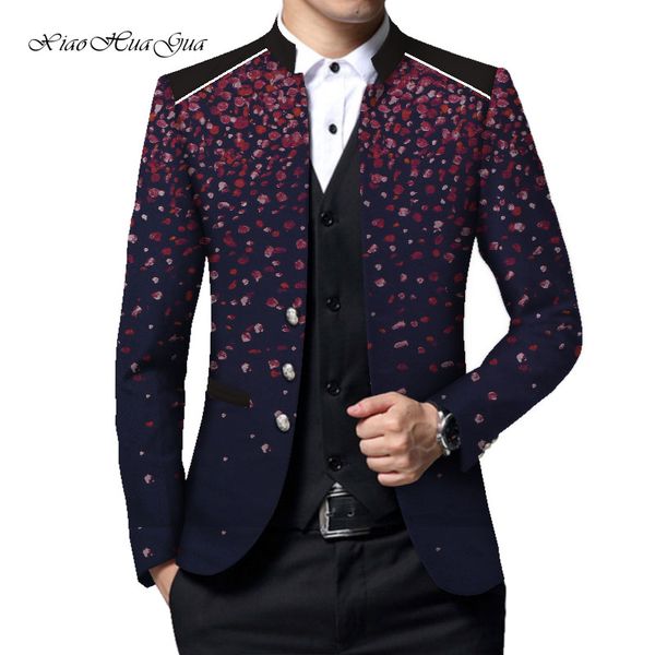 

smart causal customized men suit jackets formal suits coat business dashiki lace party wedding suits blazer wyn633, White;black