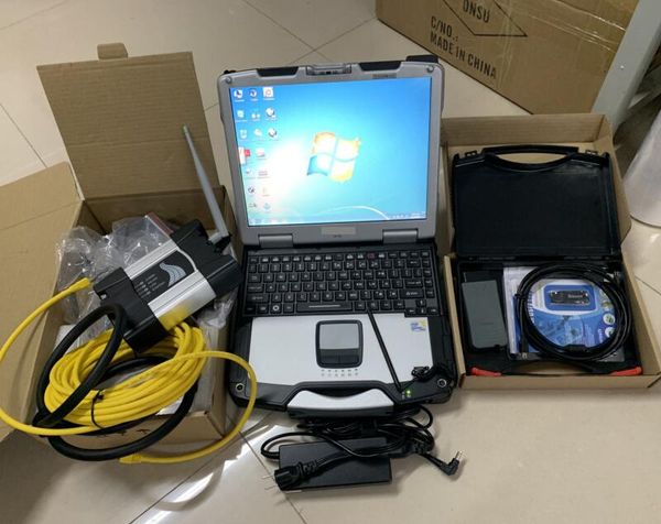 

for bmw diagnose tool 2in1 icom a2 5054a oki bluetooth hdd 1tb software with lapcf30 touch computer ready to use