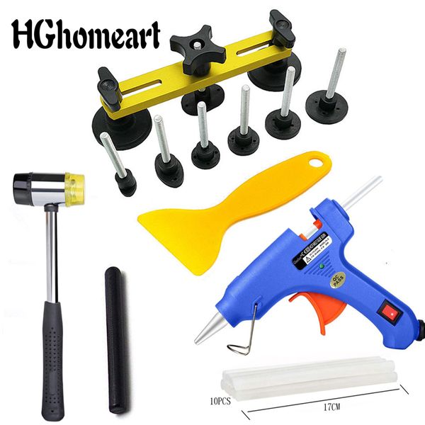 

car dent repair tool set 20w glue gun hammers car repair tool dent removal tabs removal kits for vehicle tools kit