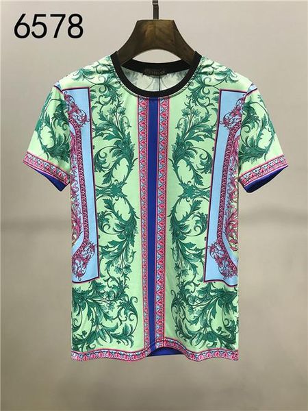 

2020 men's t-shirt eye print summer short sleeve o-neck black red fashion casual designer t-shirt jacket5, White;black
