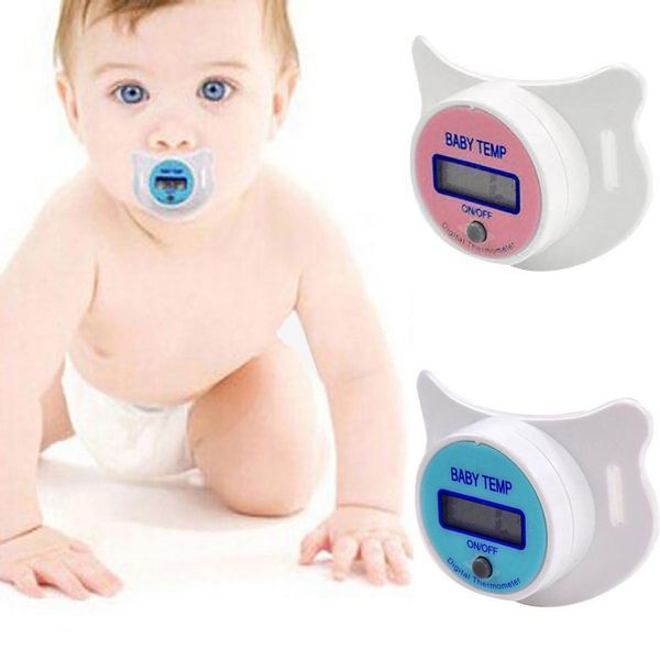 

baby infantÂ lcd digital pacifier safety health nipple temperature thermometer for baby safety care