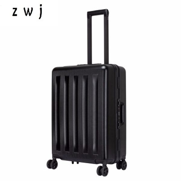 

высокое качество деловых путешествий чемодан пк carry on spinner колесо багажа 20 24 28 дюймов для женщин мужчины путешествия