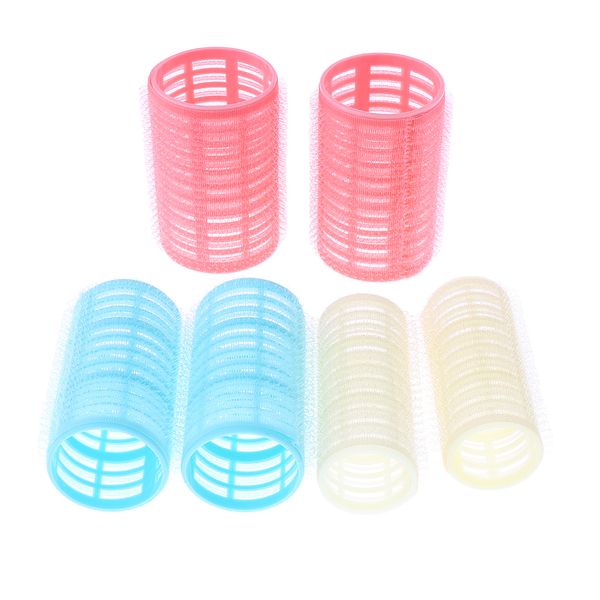 

6 шт волос salon ролики бигуди парикмахерские инструмент для прически сделай сам л м ы