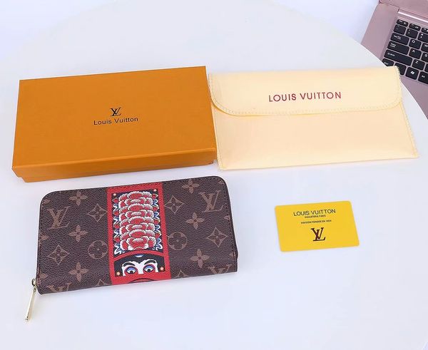 

8gucci 8louis vuitton2020 горячие продажи высокого класса классический дизайнер пользовательские моды унисекс клатч кошелек 750