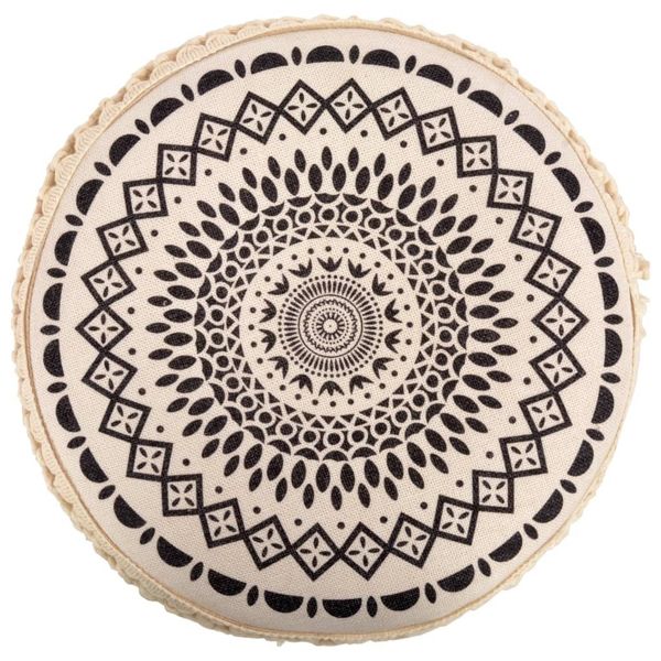 

stool white and black fabric patio benches