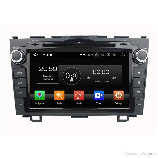 

ips android 8.0 octa core 2 din 8" car dvd gps for honda cr-v crv 2006 2007 2008 2009 2010 2011 radio bluetooth wifi 4gb ram 32gb rom