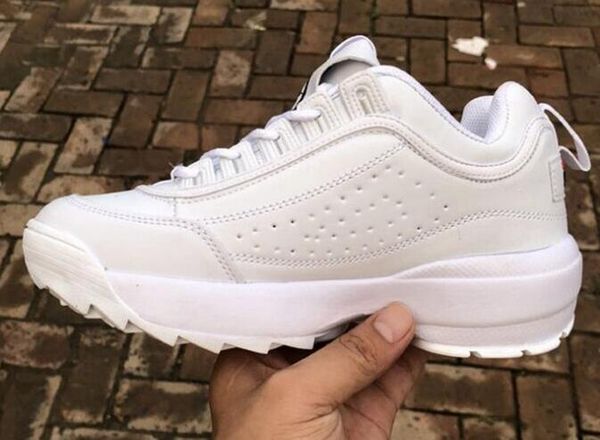 

Fashion Casual Shoes Low Disruptors 2 II Men Women Sawtooth Ladies Thick Bottom Lace up Shoes Platform Shoes High Quality