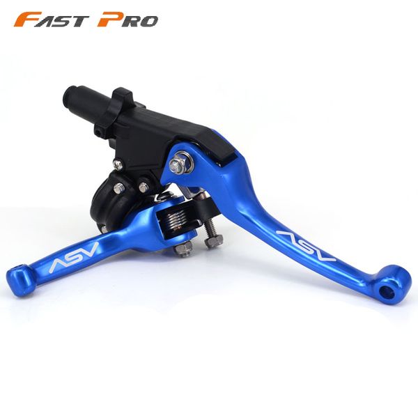 

universal cnc aluminum motorcycle 22mm asv handle brake clutch lever pit dirt bike for crf xr klx