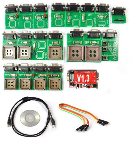 

new v1.3 super upa usb programmer + new adapters + testing ecu ic