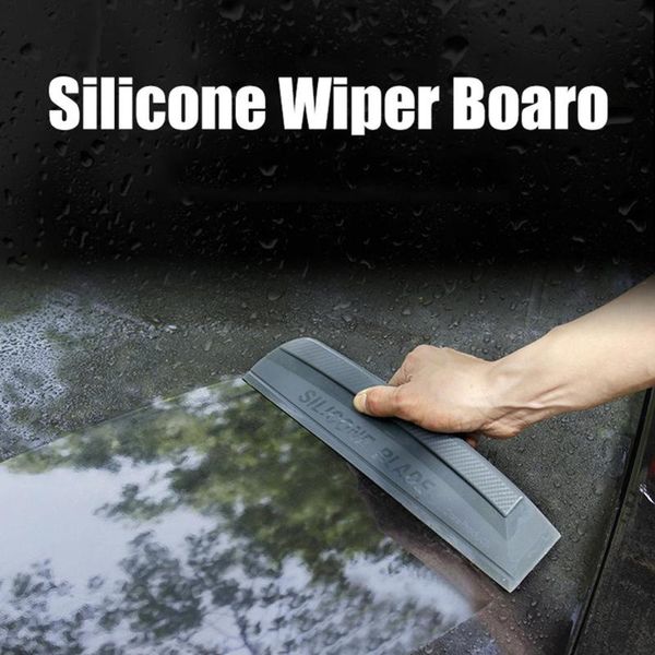 

1pcs silicone car water wiper squeegee blade wash window glass cleaning tool