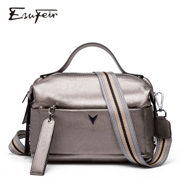 

100% genuine leather women handbag fashion handle boston pillow bag soft leather female shoulder bag women crossbody bag sac y200623