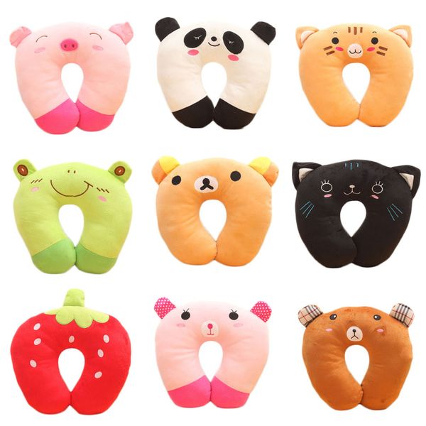 

1pcs new style cute doll cartoon u pillow type multifunctional office neck guard cushion girl gift car pillow u-pillow