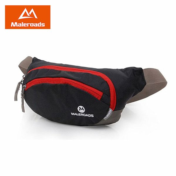 

maleroads waterproof running waist bags utility fanny pack ultralight sport cycling belt money cell phone pocket for men women
