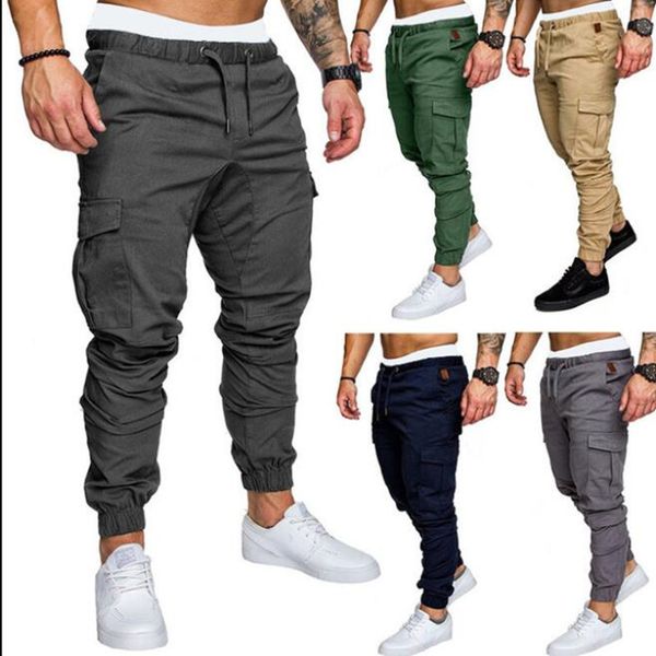 

mens sports cotton winter and autumn training running gym tight small bottom overalls long pants trousers, Black;blue