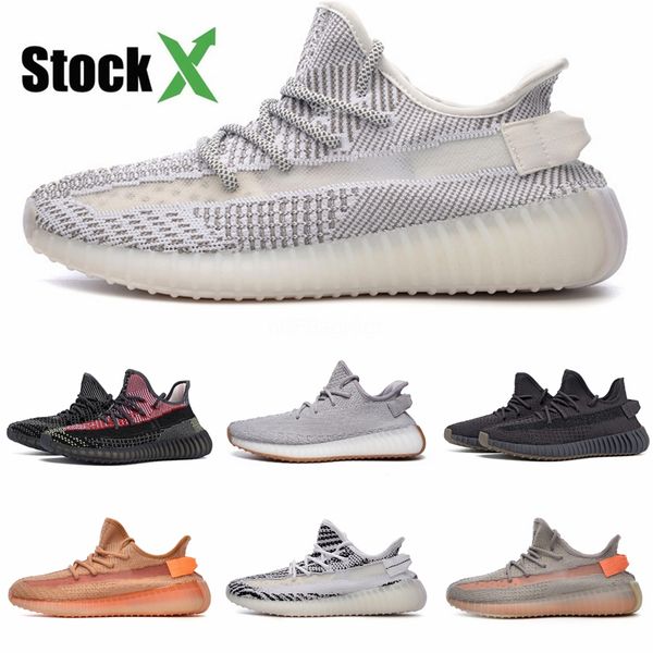 

2020 antlia synth static kanye shoes reflective v2 clay zebra antlia butter lundmark men women west casual shoes 35-45 #qa895