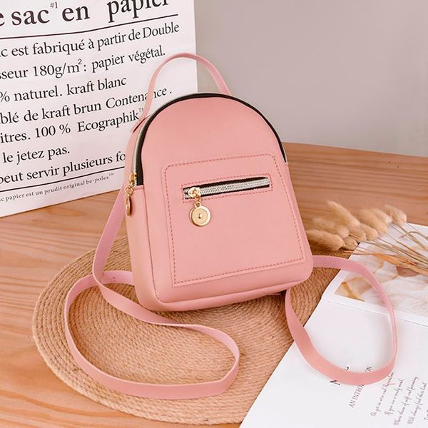 

cute solid protable shoulder bag japanese style lovely fashion women shoulders small letter purse mobile phone messenger bag