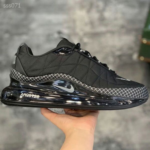 

2020 multi colour luxury triple low sneaker combination soles boots mens handsome fashion casual shoes high size 40-45, Black