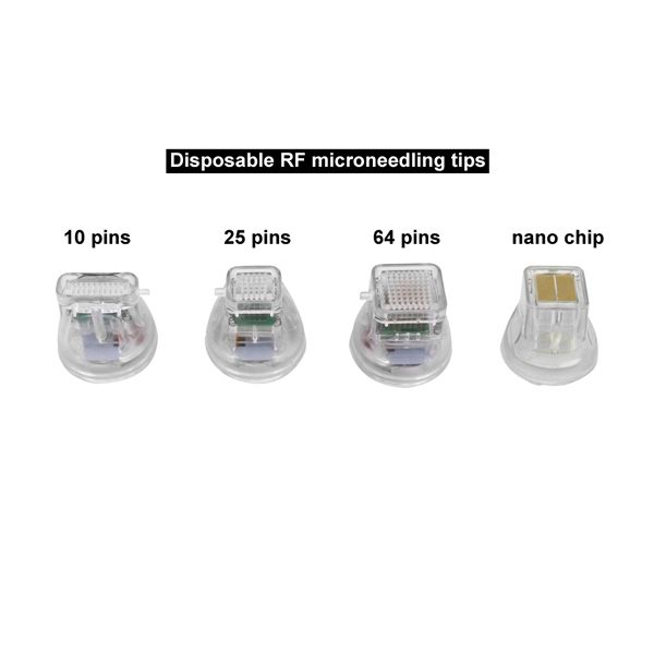 

disposable replacement head gold cartridge fractional rf microneedle microneedling micro needle machine cartridges tips spare parts