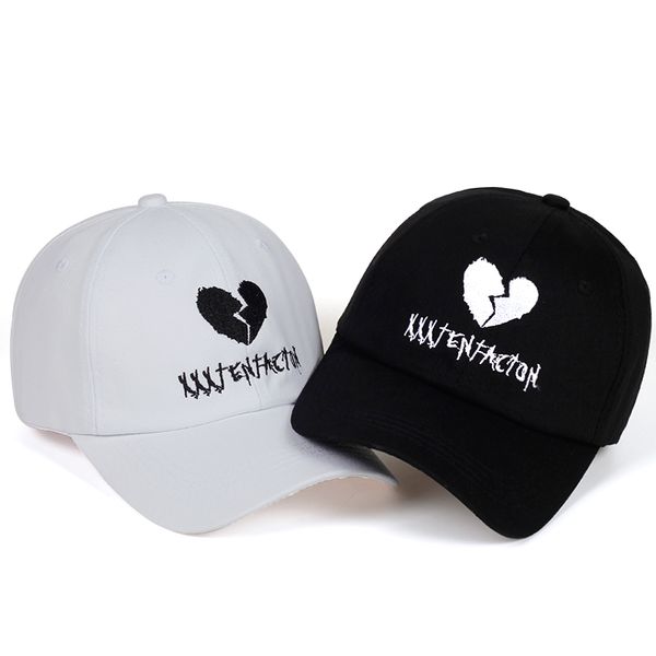 

broken heart xxxtentacion dreadlocks men women baseball caps sun hats for women solid snapback cap dad hat bone garros, Blue;gray