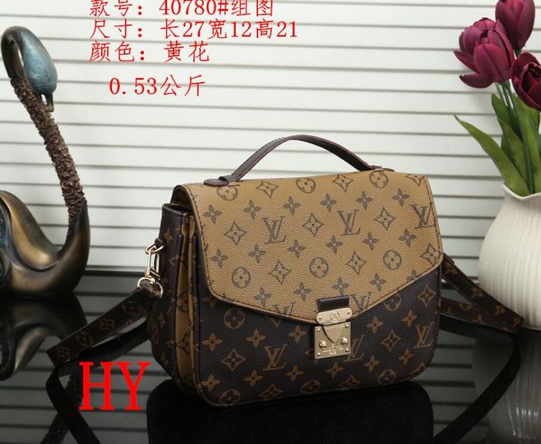 

Europe and America brand women's handbag Fashion women messenger bag rivet single shoulder bag High quality female bag handbags wallets B32