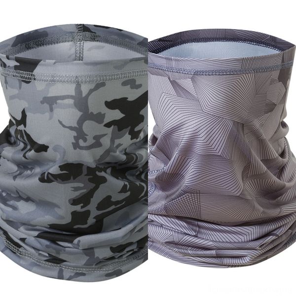 

1xgit outdoor scarf windproof uv protection magic ski hiking fishing neck scarf face cycling mask bandana scarf, Black