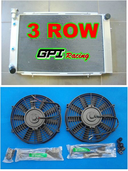 

aluminum radiator &fans for holden statesman wb v8 1980-1985 81 82 83 84 85