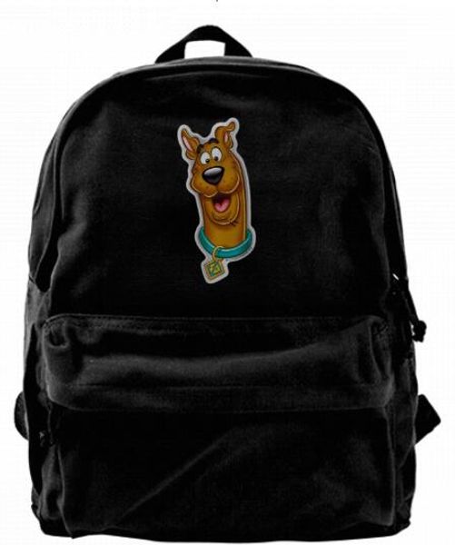 

Scooby Doo логотип мода холст дизайнер рюкзак для мужчин женщин подростков колледж пу