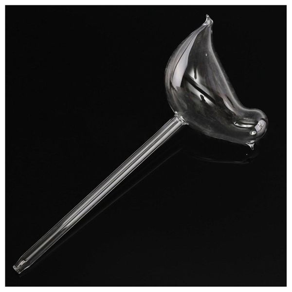 

clear glass plant flower holiday watering spike stake bird shaped water feeder