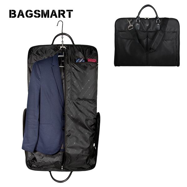 

bagsmart business garment bag men waterproof suit bag nylon travel bags for suits