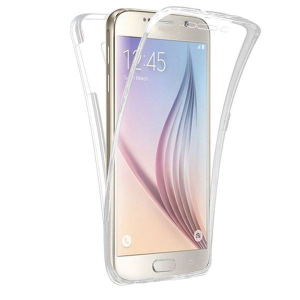 

soft s10plus case for samsung galaxy s10 s9 s8 plus s10e s7 s6 edge plus note 8 9 4 5 360 full cover clear silicone phone casing