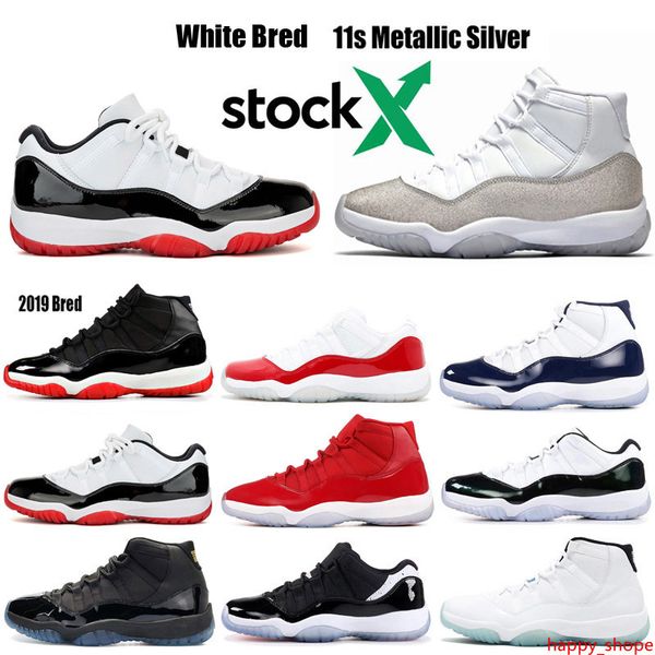 

stock x bred 2019 withe bred 11 metallic silver concord 23 45 cap and gown win like 82 96 basketball shoes designer trainers