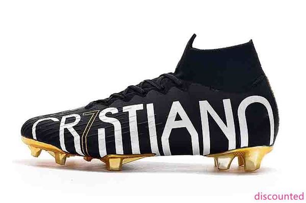 

original mercurial superfly vi 360 elite c fg kj 6 xii 12 cr7 ronaldo neymar mens women high soccer shoes football boots cleats