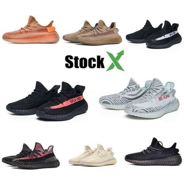 

kanye west v2 mens running shoes v2 static refective clay true form hyperspace zebra semi men women shoes sports sneakers size 35-45 #qa303