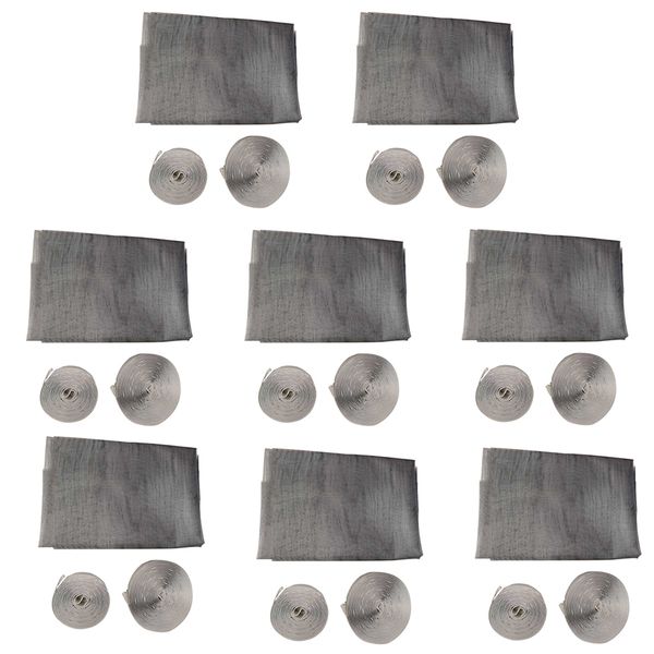 

insect screen window mesh net anti fly bug mosquito moth door snap tape net, full frame self - adhesive