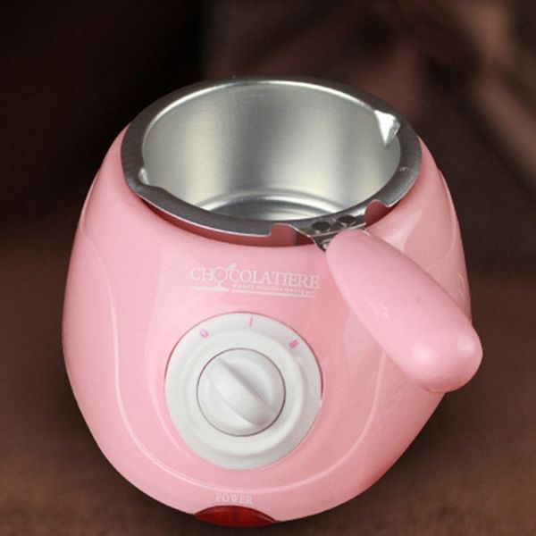 

new chocolate candy melting pot electric chocolate fountain fondue chocolate melt pot melter machine diy kitchen tool gift han