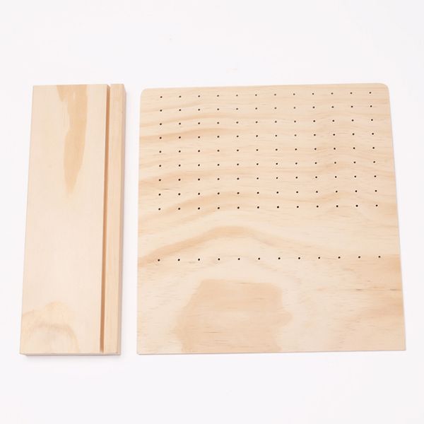 

mordoa new listing 120 holes wood earrings organizer jewelry holder necklace bracelet rack jewelry display stand jewelry packing, Black;white