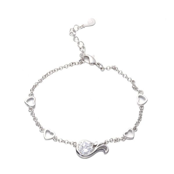 

1pc fashion simple chic adjustable stylish virgo 12 constellation bracelet hand jewelry statement jewelry, Black