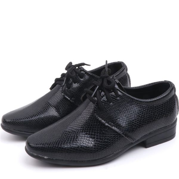 

brand boys shoes leather slip-on baby kids boys shoes black white soft little school size 21-36, Black;grey