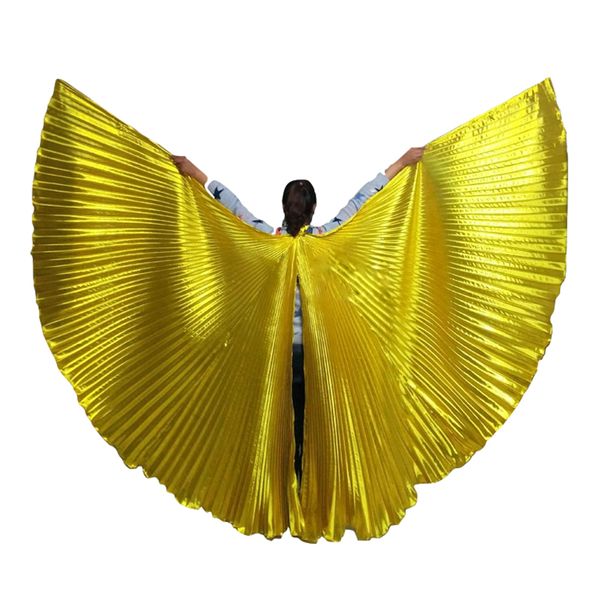 

stage performance props dance accessories egyptian wings 270 degrees belly dance isis wings (without sticks, Black;red