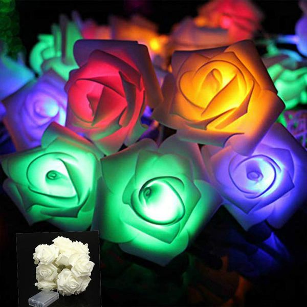 

brelong 1 шт. светодиодная роза аккумулятор фестиваль фонарик украшения света фото клип свет моделирование роза