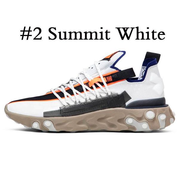 

react wr ispa shoes for men women platinum volt summit white anthracite light crimson react shoes, Black