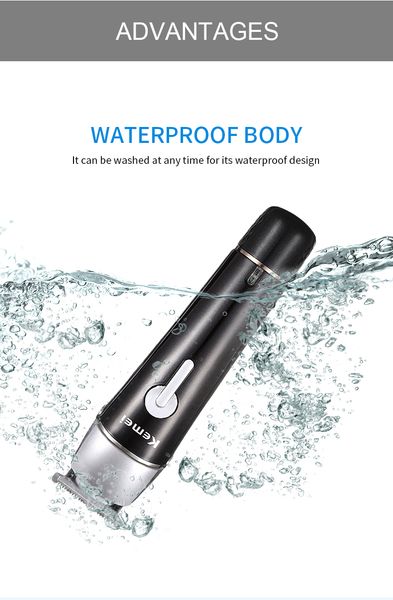 

kemei аккумуляторная триммер многофункциональные машинки для стрижки волос электробритвы носа триммер волос верхней триммеры bwkf ​​fboqx