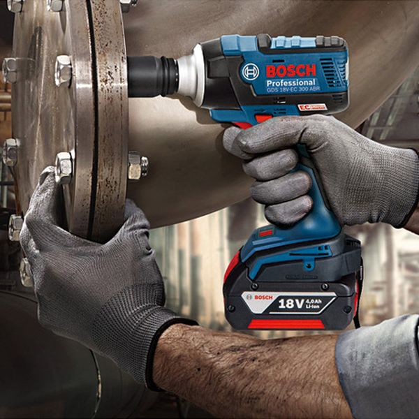 

bosch gds 18v-ec 300 abr ударный ключ 18v литиевая батарея аккумуляторная электрический ключ бесщеточный удар